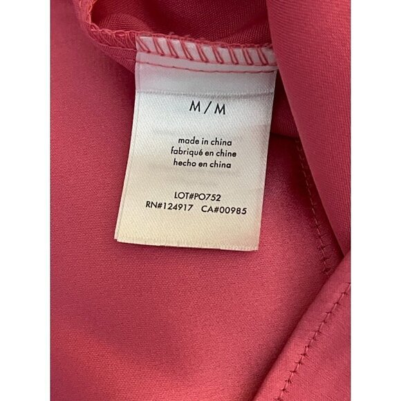 NWT WeWoreWhat Satin Halter Dress Hot Pink Size‎ Medium - Picture 9 of 12